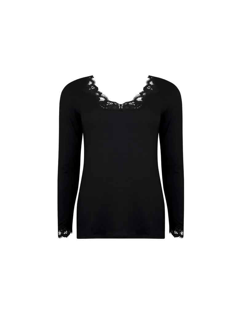 Antigel By Lise Charmel - Simply Perfect Langarm-Top Noir
