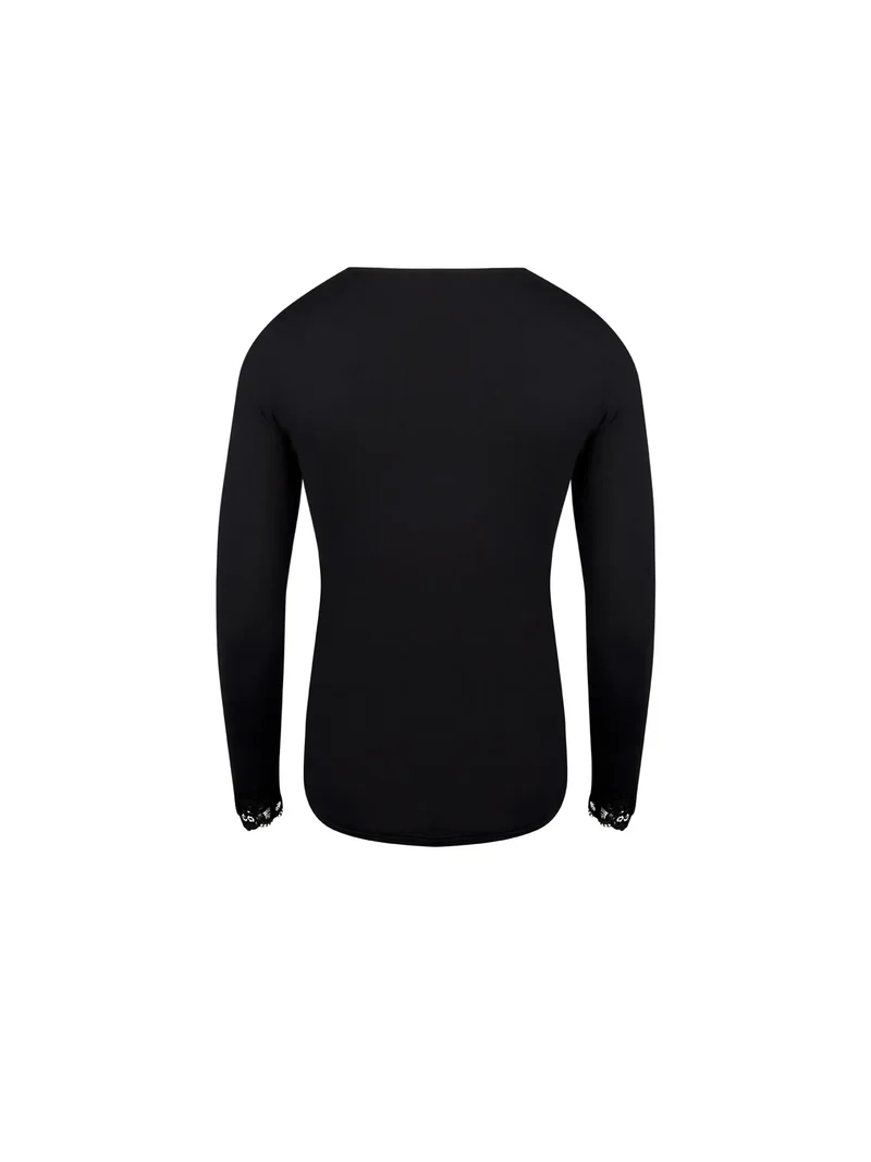 Antigel By Lise Charmel - Simply Perfect Langarm-Top Noir