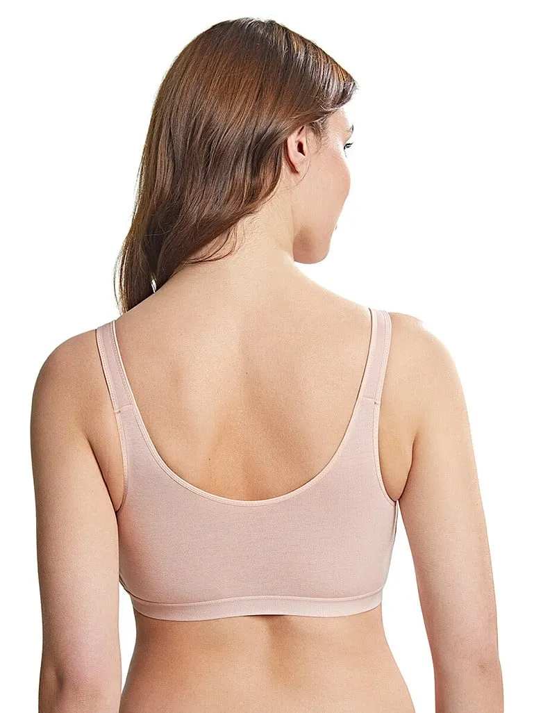 Royce - Comfi Bra Baumwoll-BH mit Frontverschluss, Blush