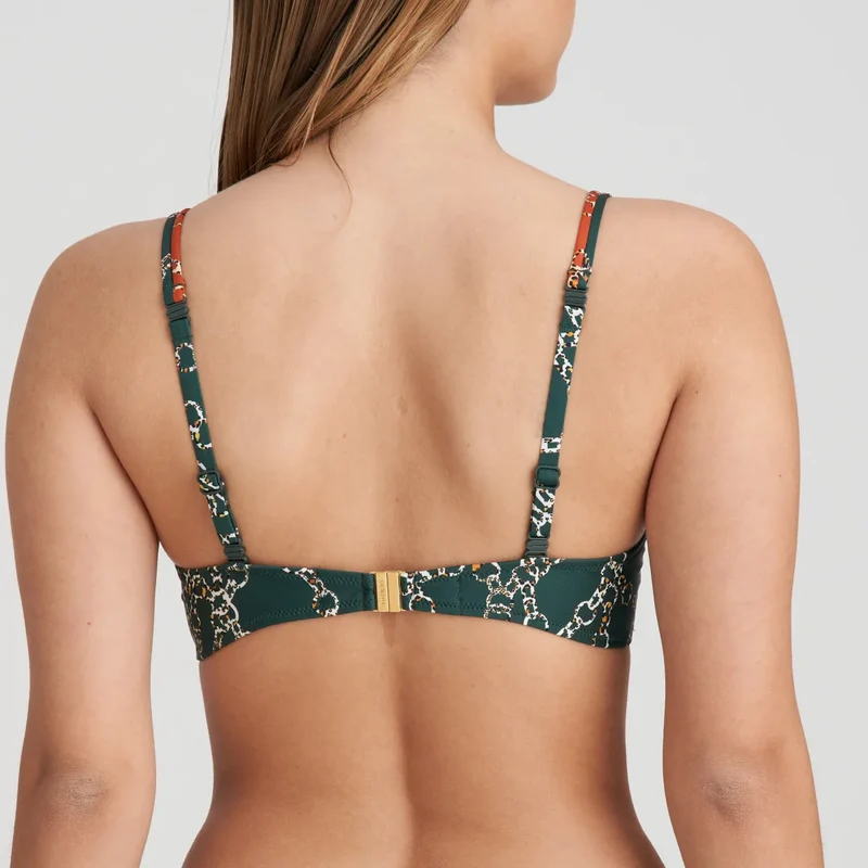 Marie Jo Bademode – Tazar gepolstertes Bikinioberteil, Herzform, Malachit