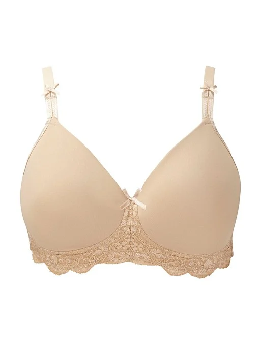 Royce - Georgia geformter T-Shirt-BH Beige