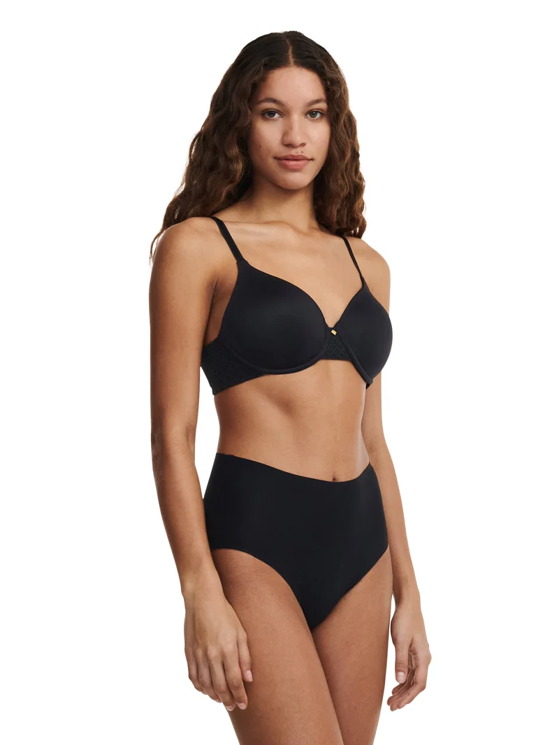 Chantelle Easyfeel - Norah T-Shirt-BH in Schwarz