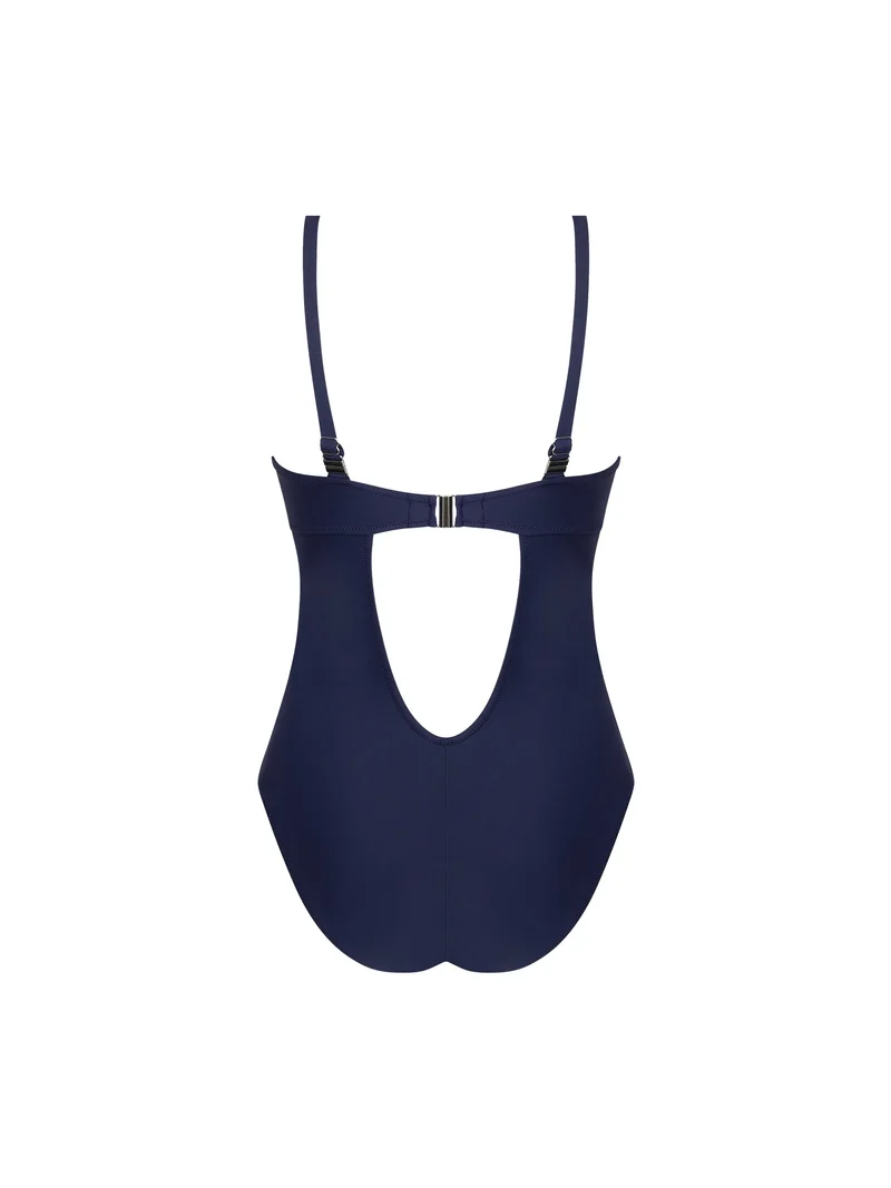Antigel Swimwear von Lise Charmel - Bügelloser, gepolsterter Badeanzug La Chiquissima Mer Marine