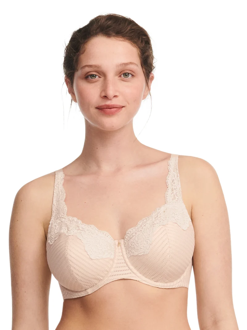 Chantelle Easyfeel – Sehr bedeckender Bügel-BH „Marilyn“ in Goldbeige