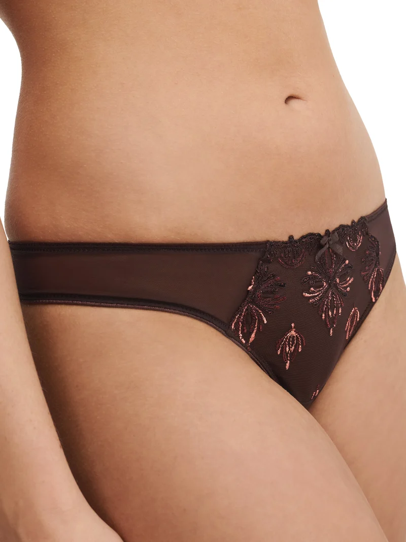Chantelle - Champs Elysees Tanga Glossy Brown