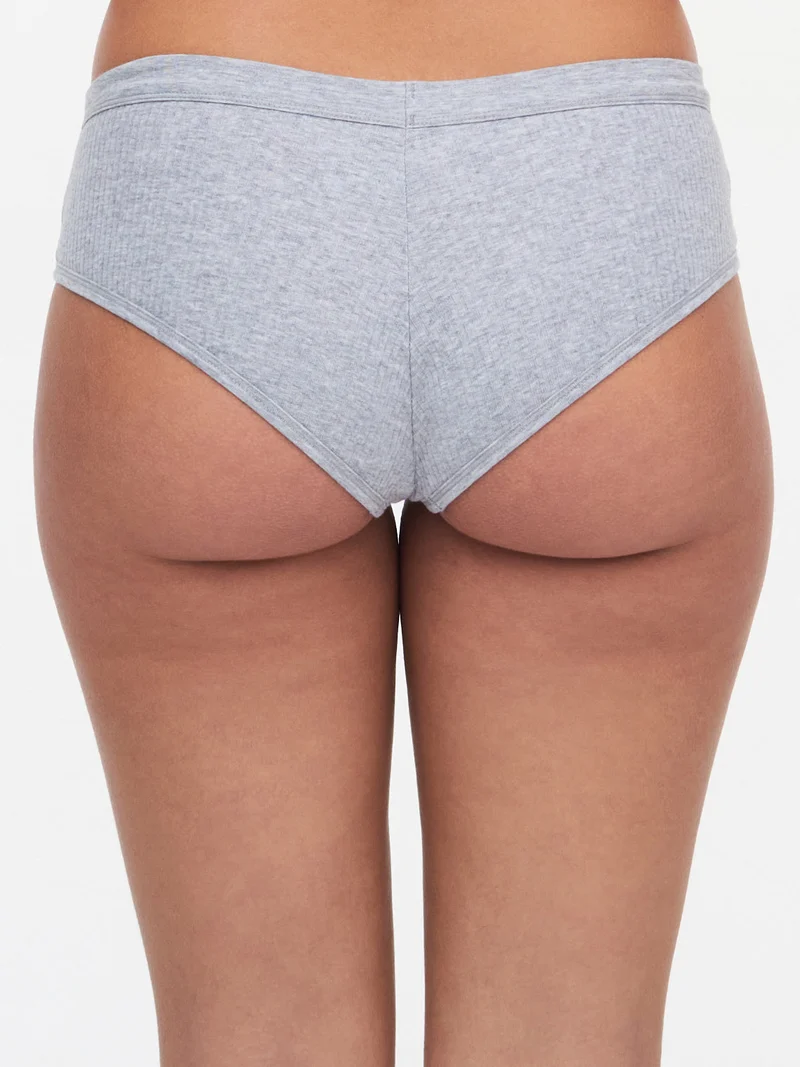 Chantelle – Baumwoll-Komfort-Hipster, gemischtes Grau