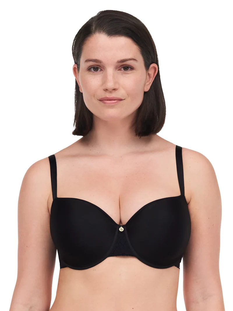Chantelle - Lucie Lace Comfort Halbschalen-Memory-BH Schwarz
