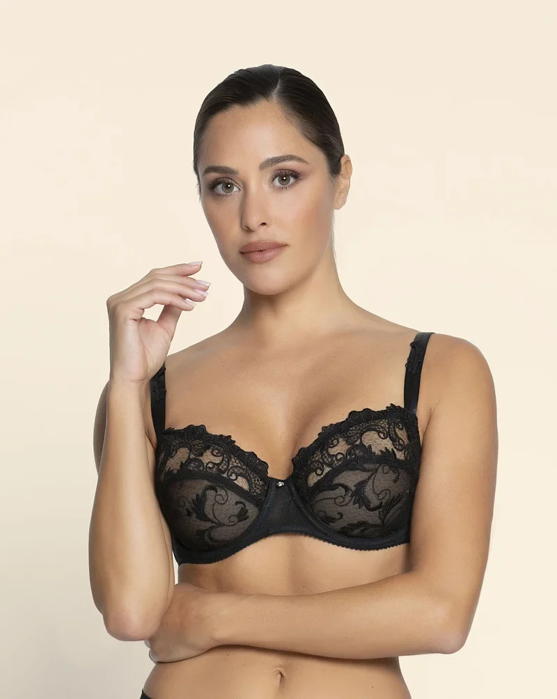 Lise Charmel - Dressing Floral Halbtasse Noir