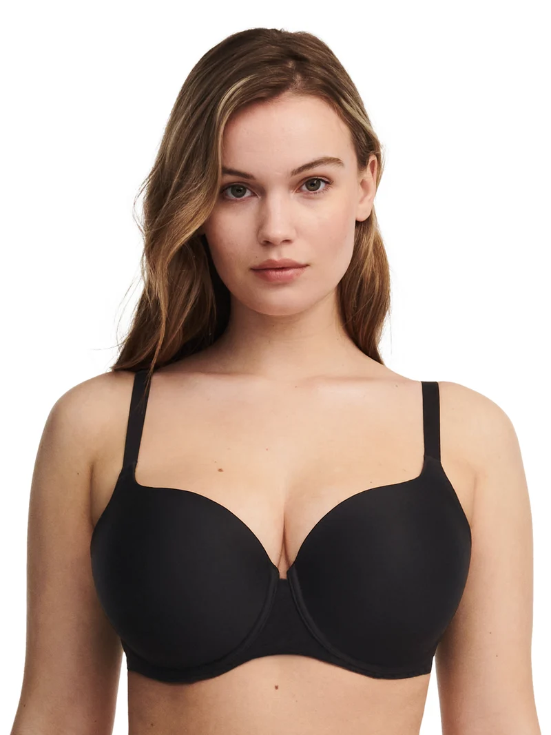 Chantelle Easyfeel – Norah T-Shirt-BH in Schwarz