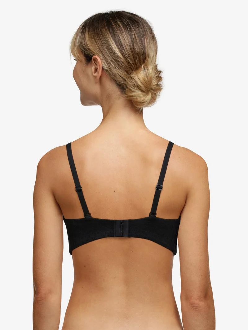 Chantelle Easyfeel - Norah Bandeau-T-Shirt-BH Schwarz