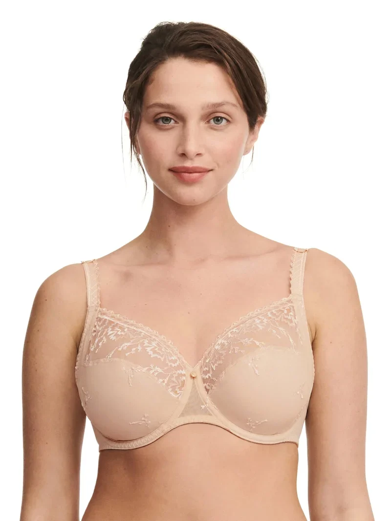 Chantelle – Every Curve Sehr bedeckender Bügel-BH Golden Beige