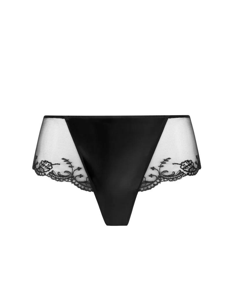 Lise Charmel – Splendeur Soie Boyshort Noir