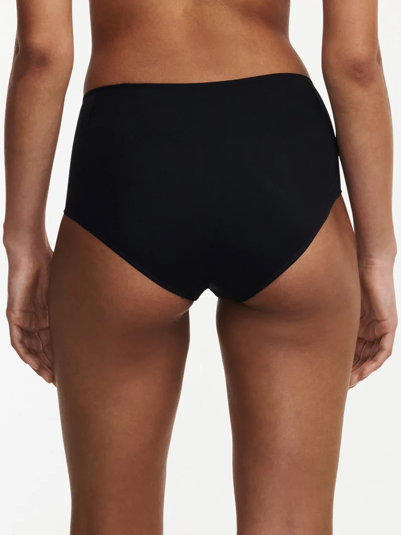 Chantelle Easyfeel - Norah High Waisted Covering Full Brief Schwarz