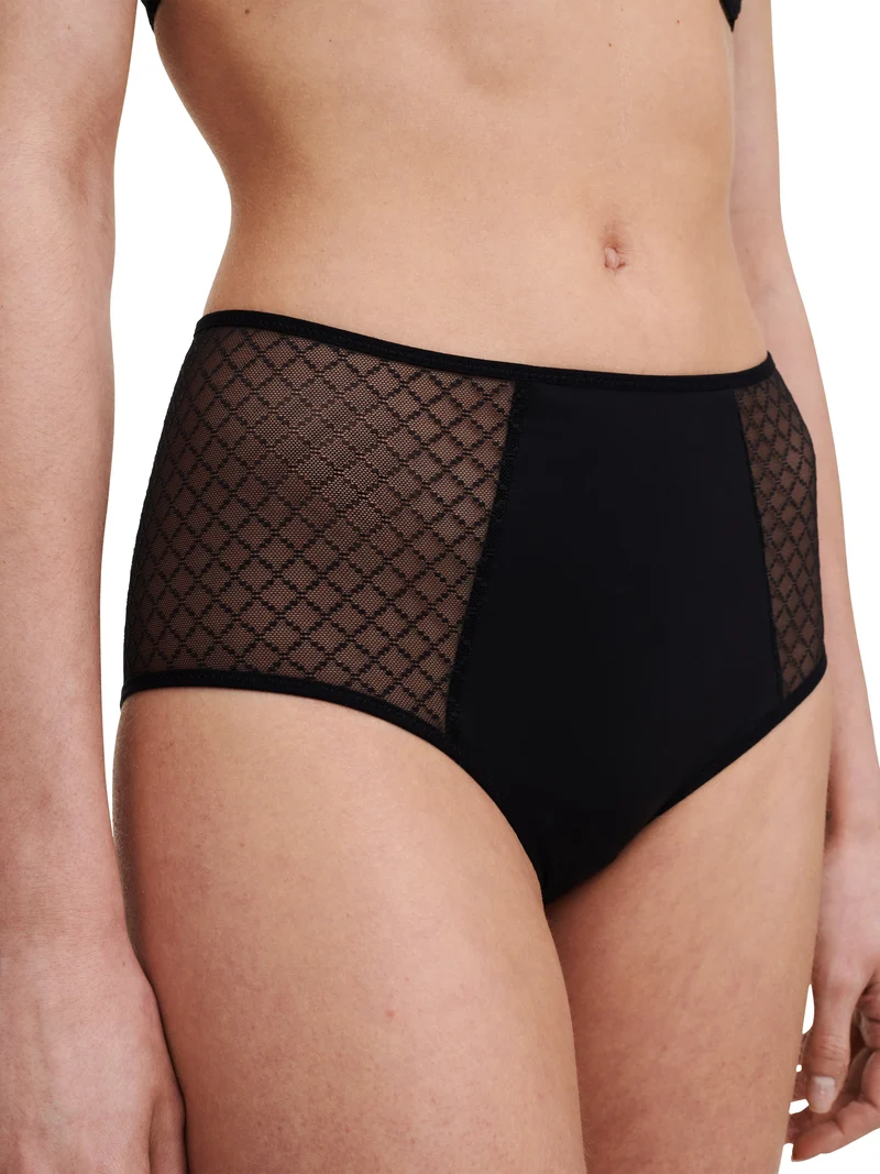 Chantelle Easyfeel - Norah High Waisted Full Brief Schwarz