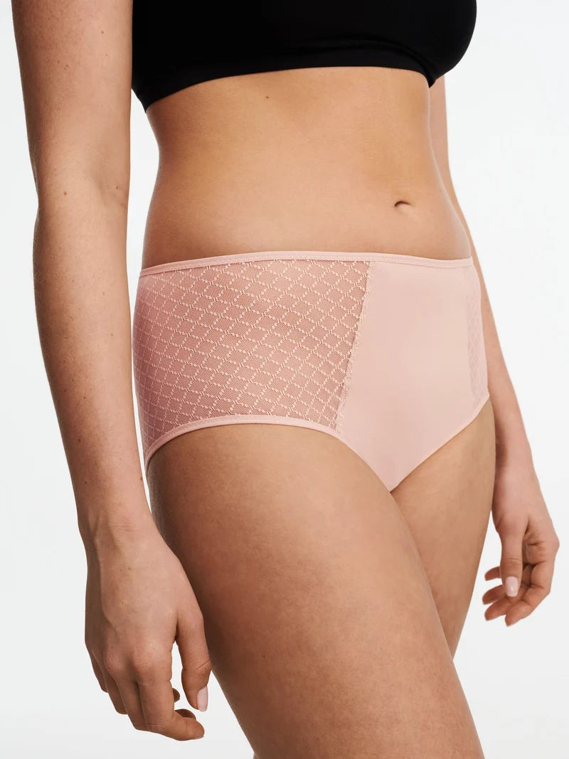 Chantelle Easyfeel – Norah High Waisted Full Brief, Dunkelrosa