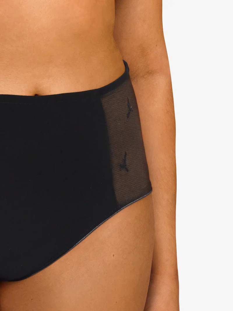 Chantelle - Every Curve High-Waist Support Full Brief Schwarz