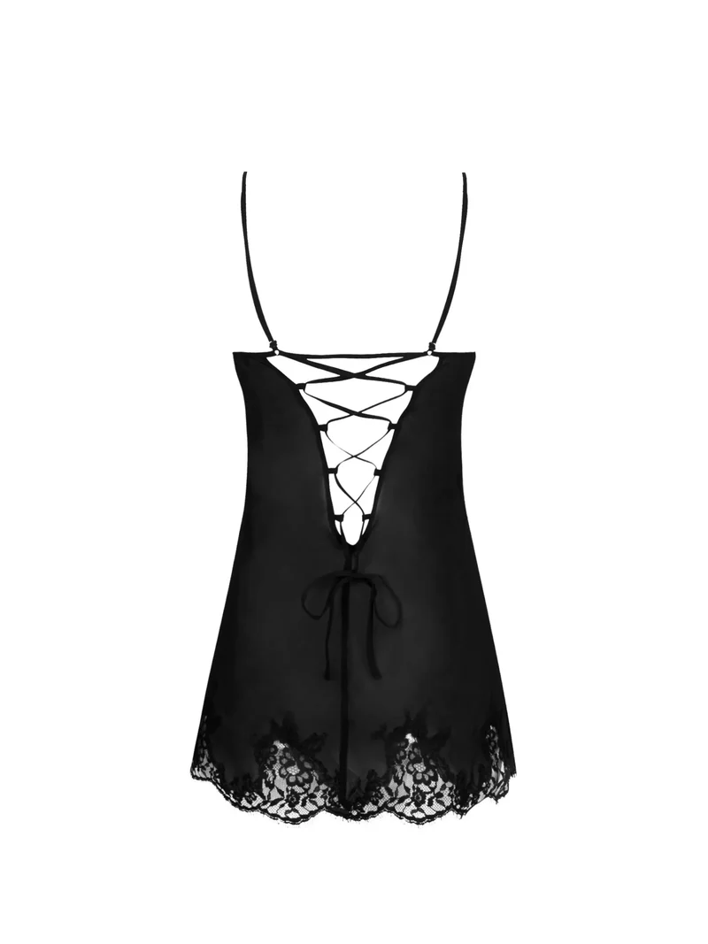 Lise Charmel – Splendeur Soie Nighty Noir