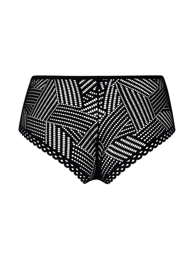 Antigel von Lise Charmel – Tressage Graphic Boyshort Tressage Noir