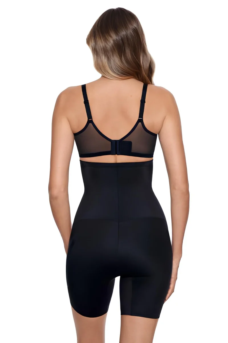 Miraclesuit Shapewear - Modern Miracle Hohe Taille Oberschenkel Slimmer Schwarz