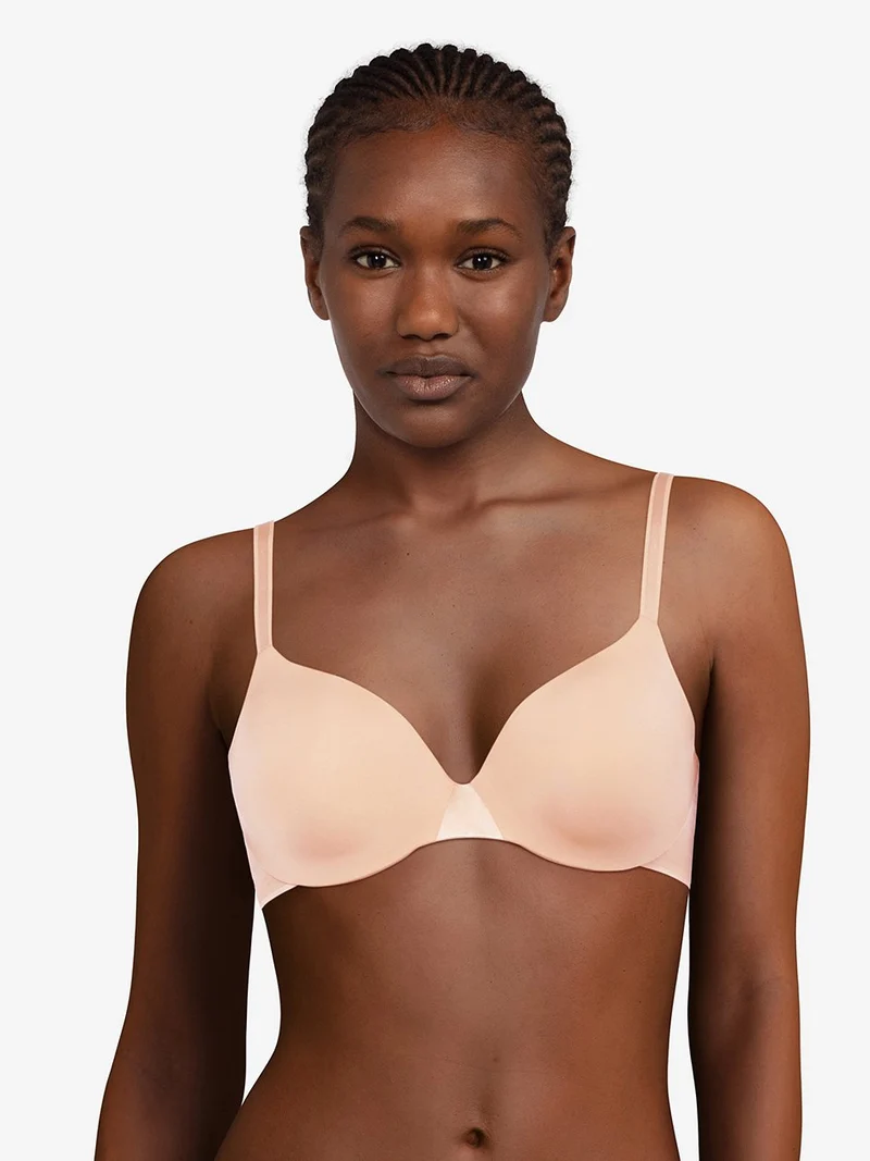 Chantelle - Essentiall Bedeckender T-Shirt-BH Golden Beige