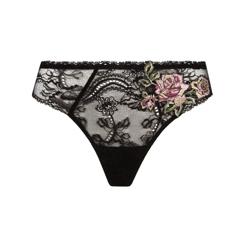 Lise Charmel - Desir De Roses Tanga Rose Ebene