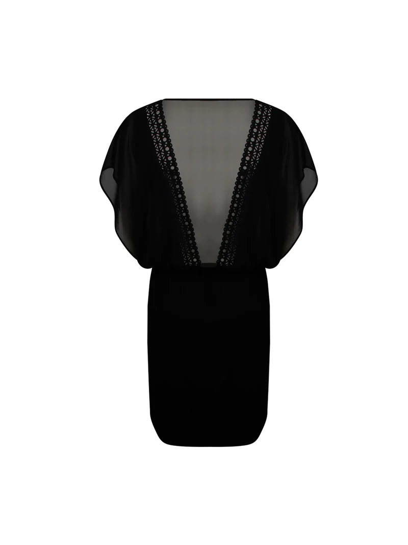 Lise Charmel Bademode – Ajourage Couture Tunikakleid Cover-Up Noir
