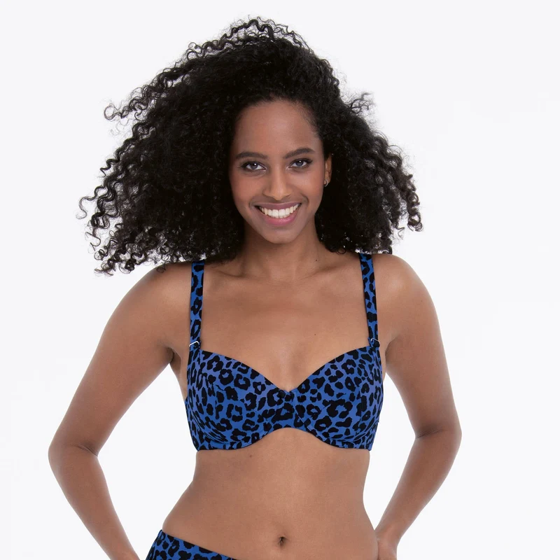 Rosa Faia Bademode – Style Luna Top Bikini Top Fusion Blue