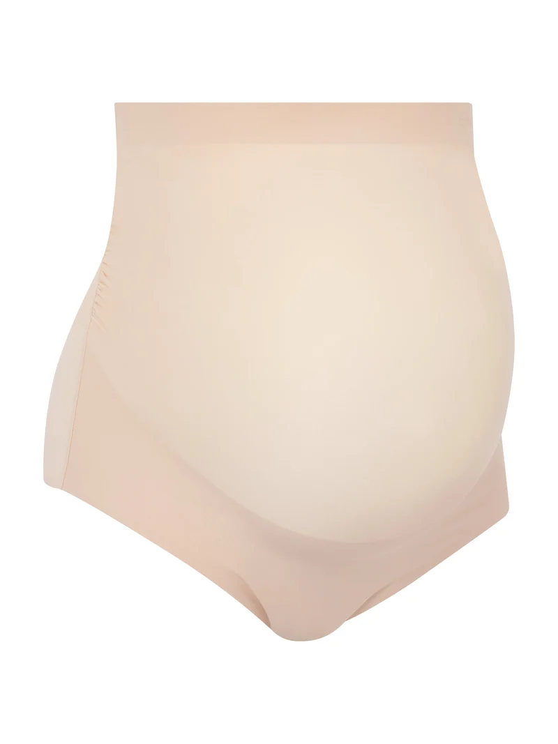 Chantelle - Pure Pregnant Umstands-Slip mit hoher Taille in Goldbeige
