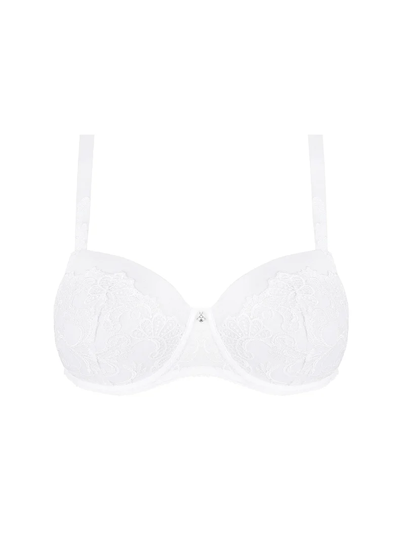 Lise Charmel – Dressing Floral Contour Bra Blanc