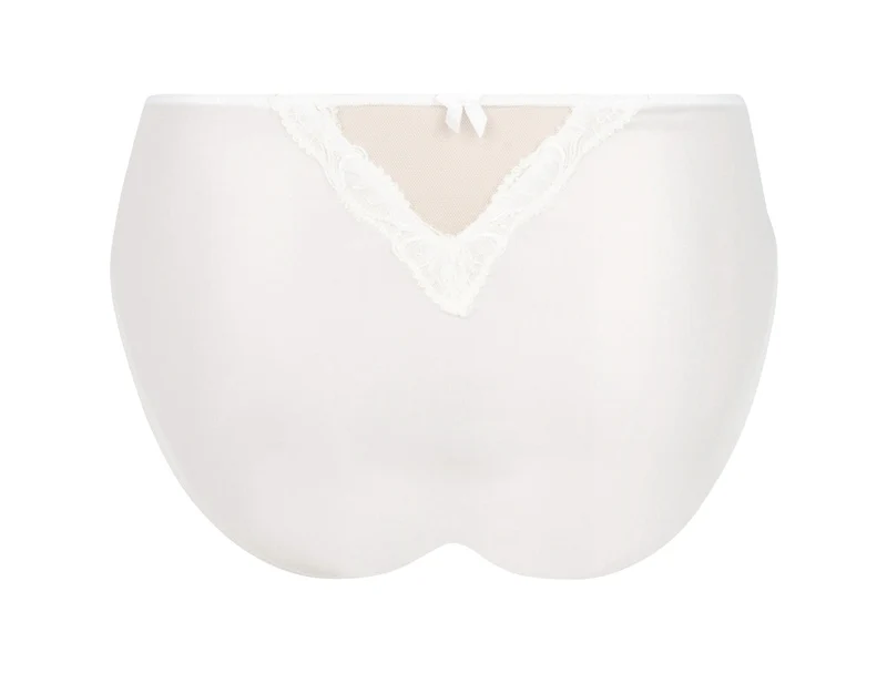 Lise Charmel - Splendeur Soie Slip mit hoher Taille Ecru Perlmutt