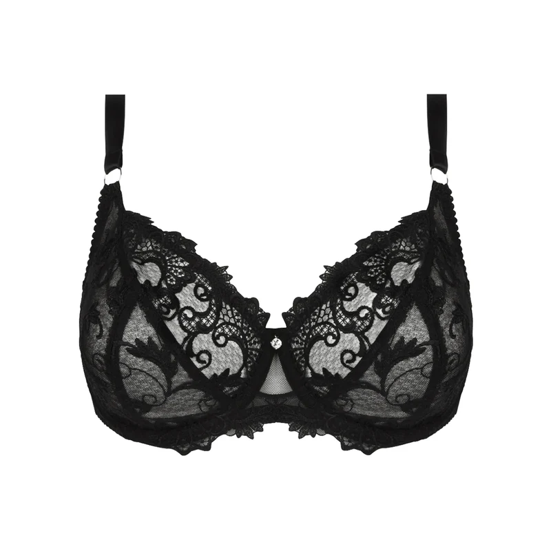 Lise Charmel – Dressing Floral 3/4-Cup-Stütz-BH Noir