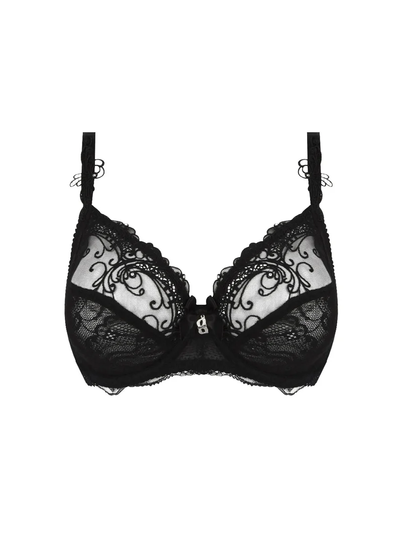 Lise Charmel – Soir De Venise 3-teiliger Vollschalen-BH Noir Diamant