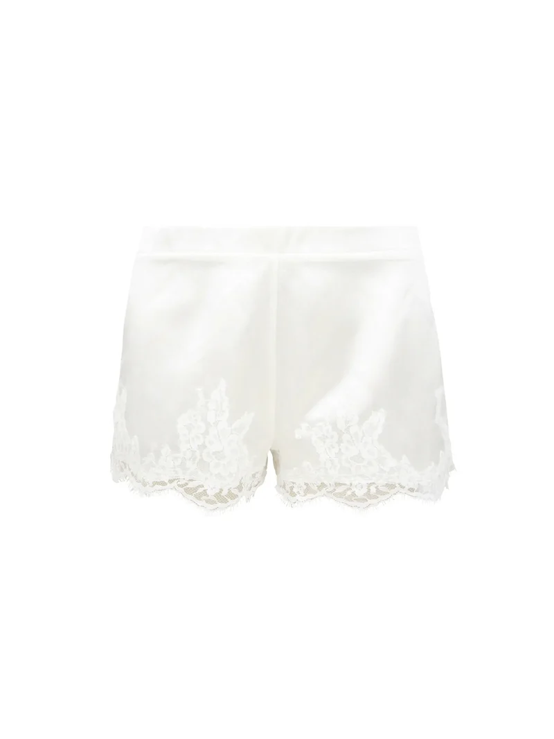 Lise Charmel - Shorts Splendeur Soie Ecru Perlmutt
