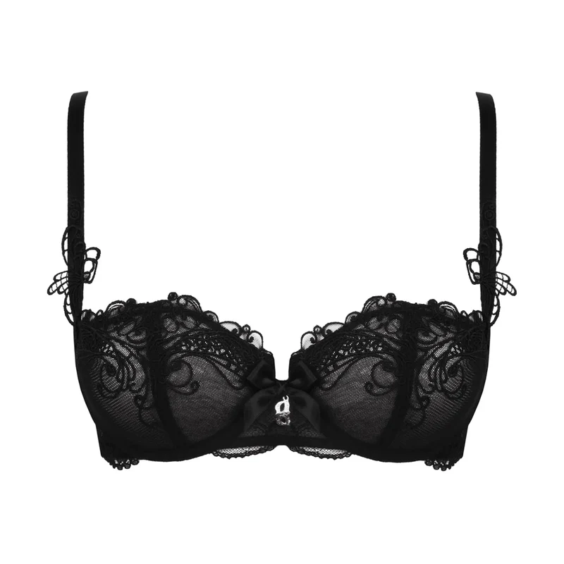 Lise Charmel - Soir De Venise Halbschalen-BH mit vertikaler Naht Noir Diamant