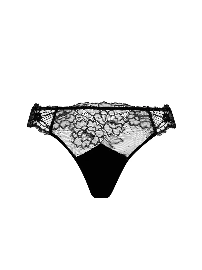 Lise Charmel - Sublime En Dentelle Tanga Noir