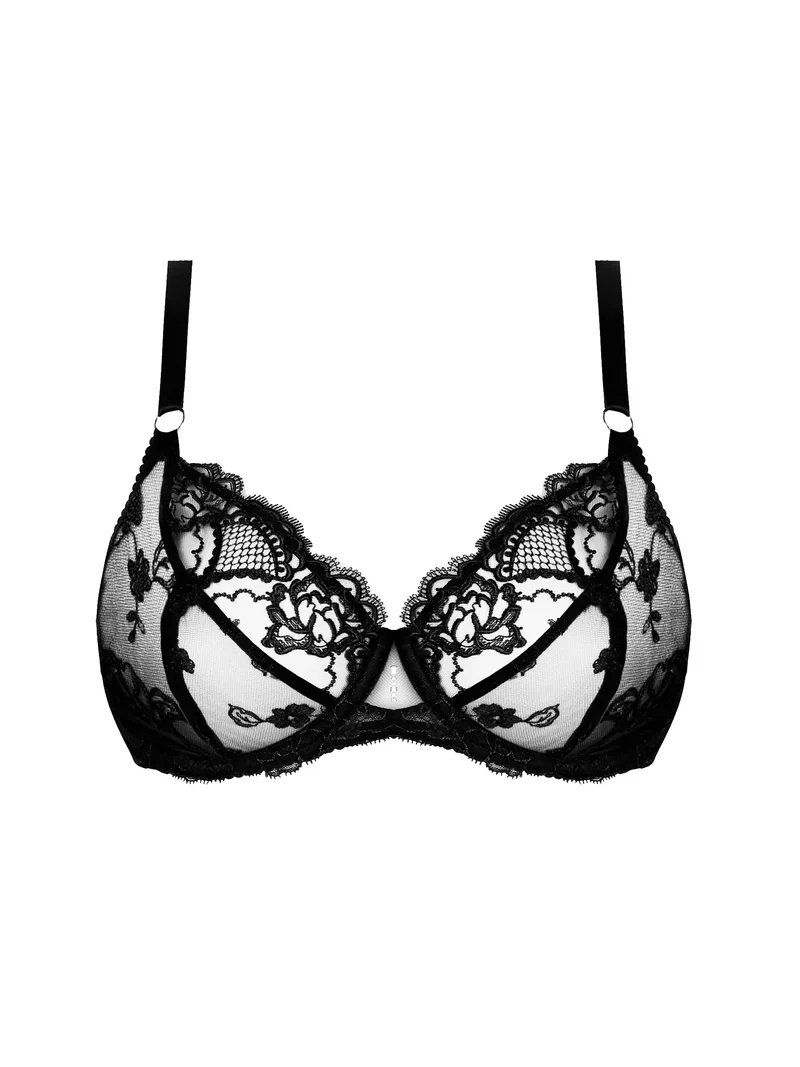 Lise Charmel - Sublime En Dentelle 3/4-Körbchen-Balconette-BH Schwarz