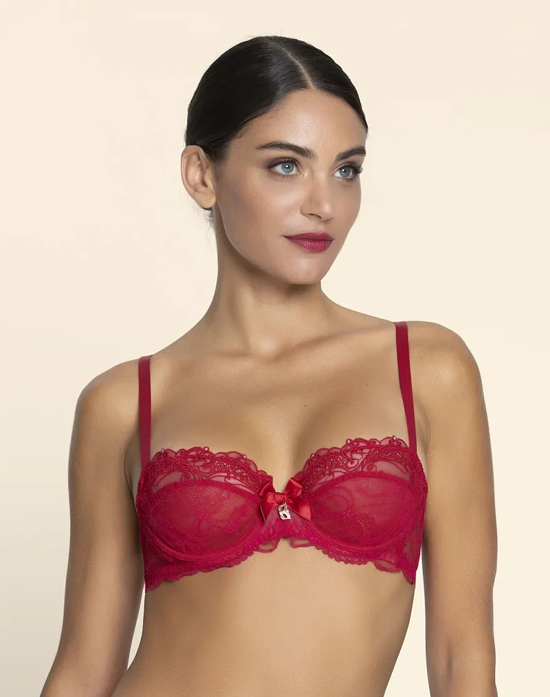 Lise Charmel – Soir De Venise Halbschalen-BH Rouge Venise