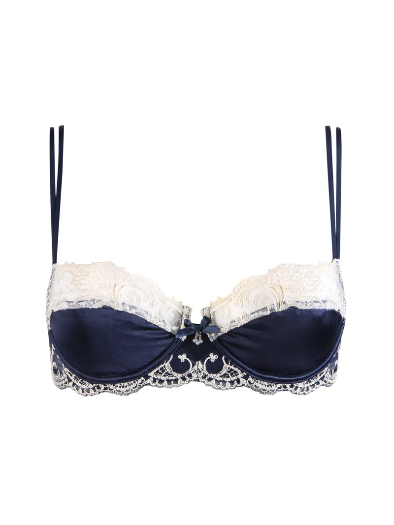 Lise Charmel - Splendeur Soie Halbschalen-BH Marine