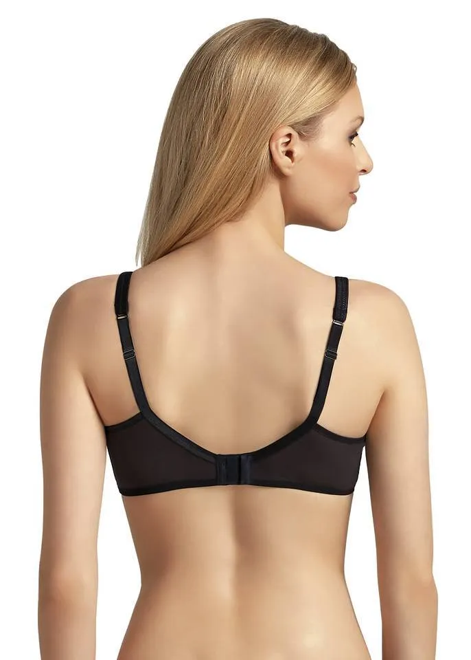 Rosa Faia – Fleur Soft-BH mit gepolsterten Körbchen, Schwarz