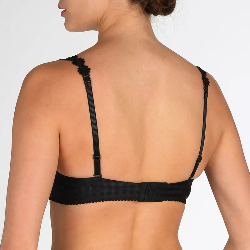 Marie Jo – Avero gepolsterter BH, trägerlos, Schwarz