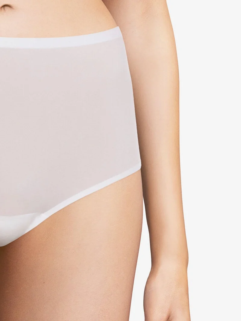 Chantelle - Softstretch-Slip mit hoher Taille und Print in Weiß