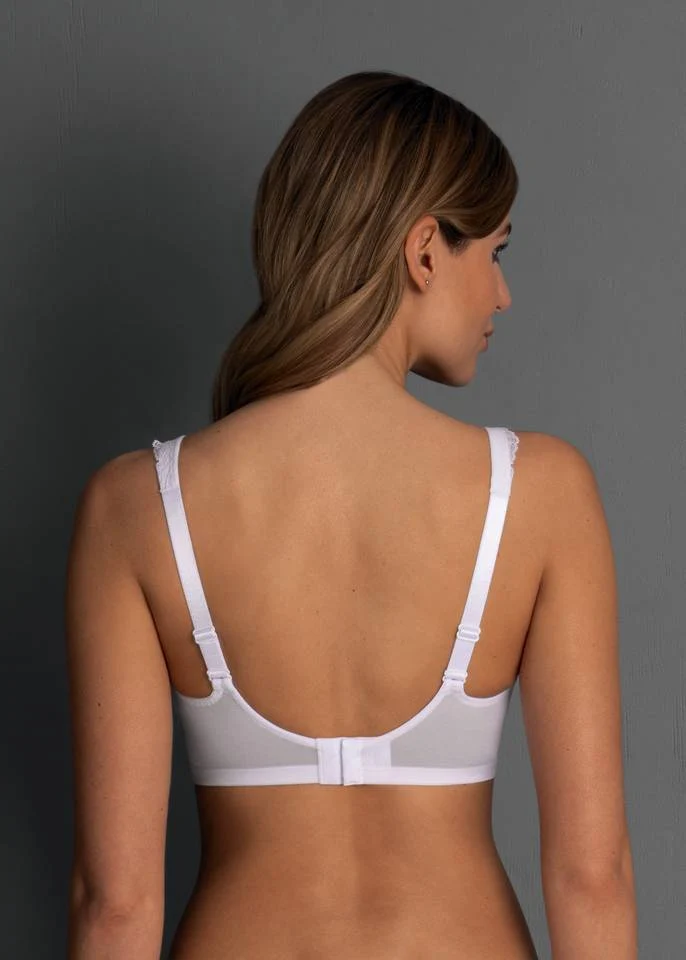 Rosa Faia – Soft-BH „Selma“ mit Spacer-Cups, Weiß