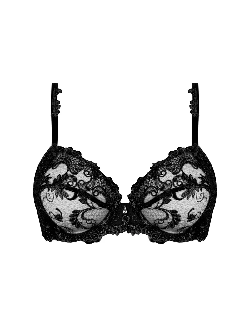 Lise Charmel – Dressing Floral Vollschalen-BH Noir