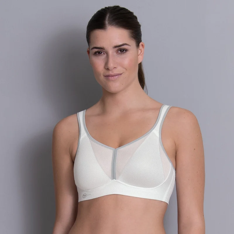 Anita Active – Air Control Sport-BH mit gepolsterten Körbchen, Weiß