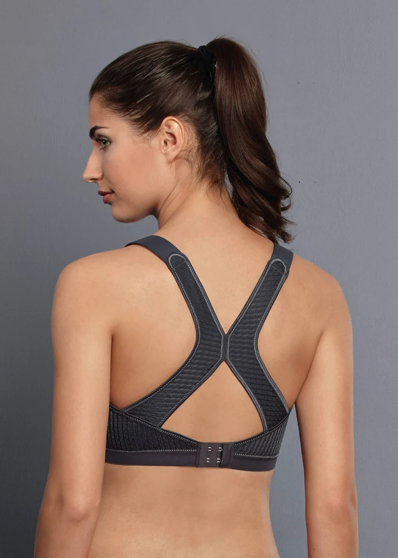 Anita Active – DynamiX Star Sport-BH X-Back Heather Grey
