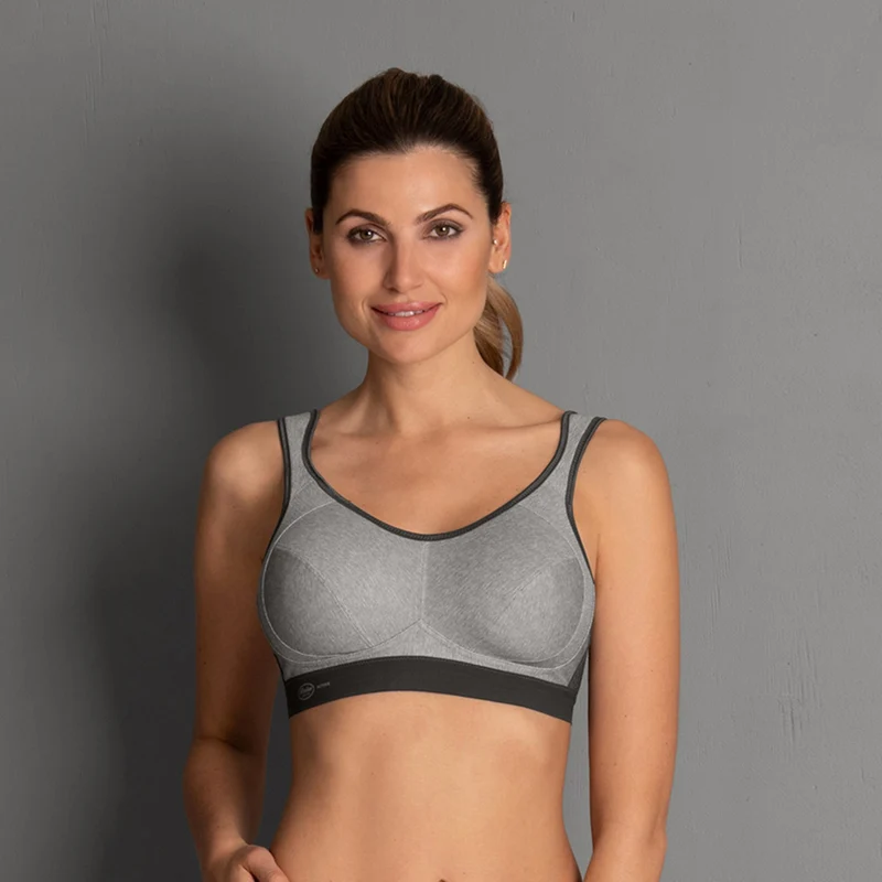 Anita Active – Sport-BH mit extremer Kontrolle, Heather Grey