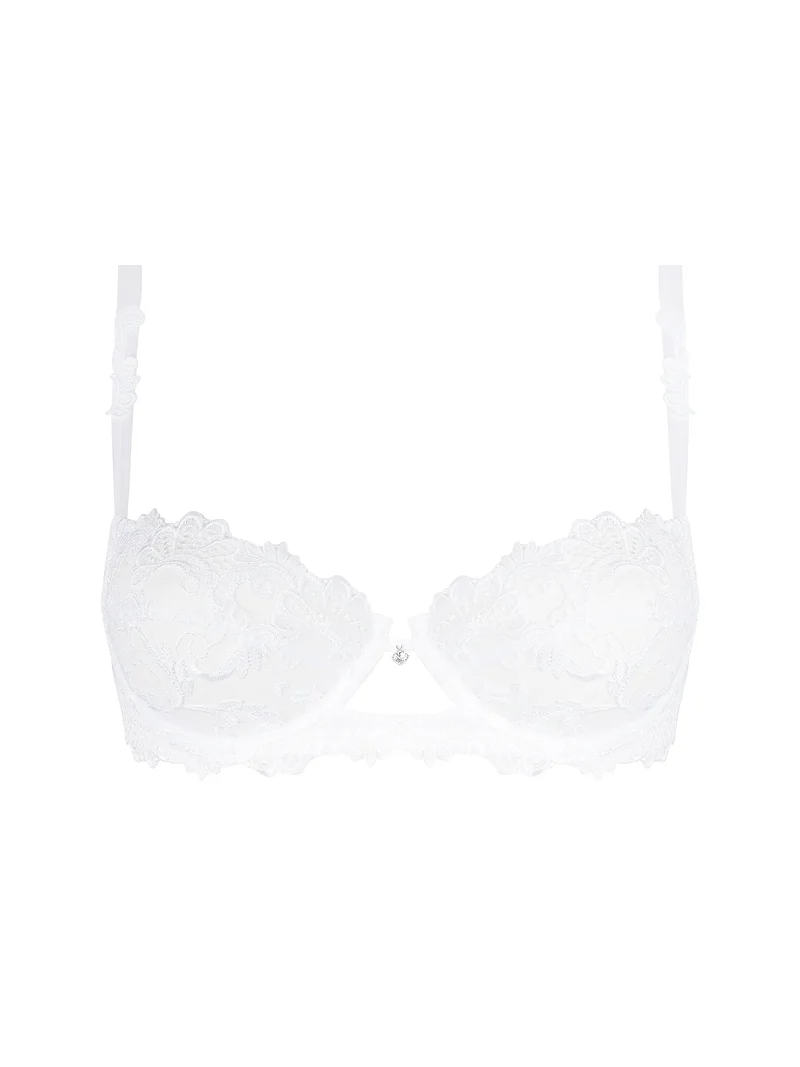 Lise Charmel – Dressing Floral Halbschalen-BH Blanc