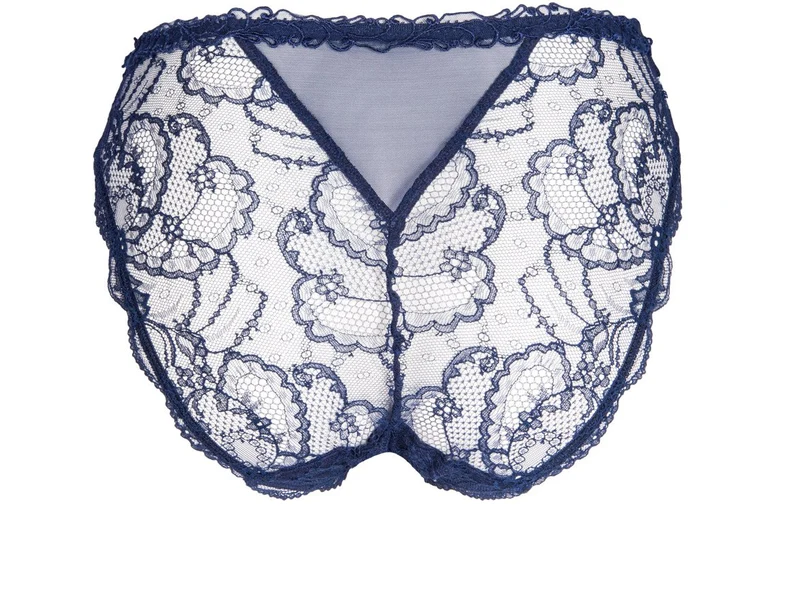 Lise Charmel - Soir De Venise Slip mit hoher Taille Bleu Venise