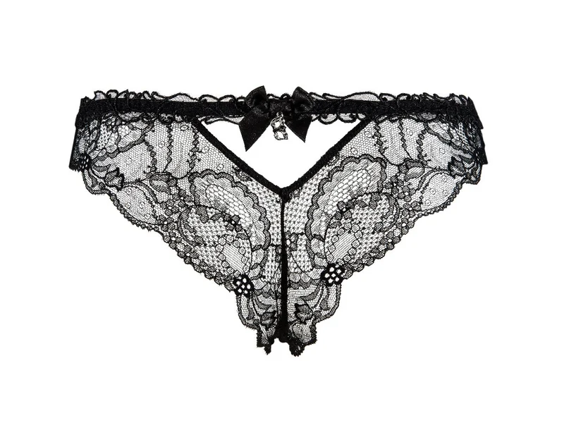 Lise Charmel - Soir De Venise Thong Noir Diamant
