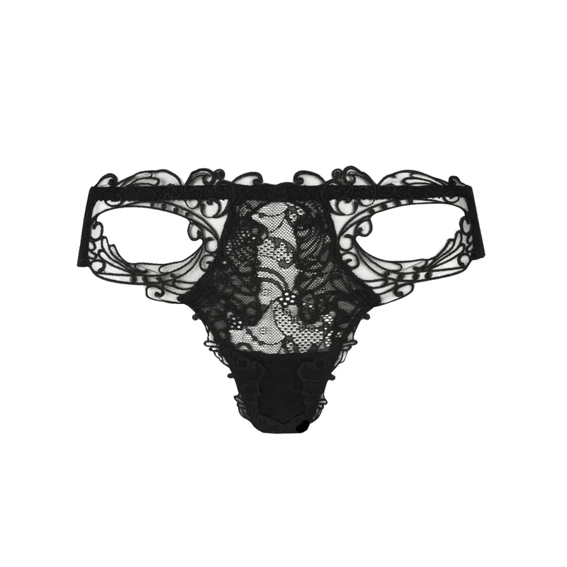 Lise Charmel - Soir De Venise Sexy Tanga Noir Diamant